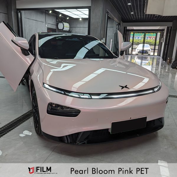 Жемчужный розовый виниловый автомобильный наклейка