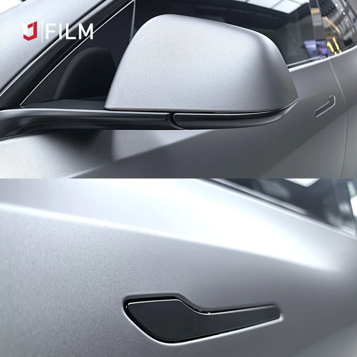 Серый AMG TPU пленка хамелеон