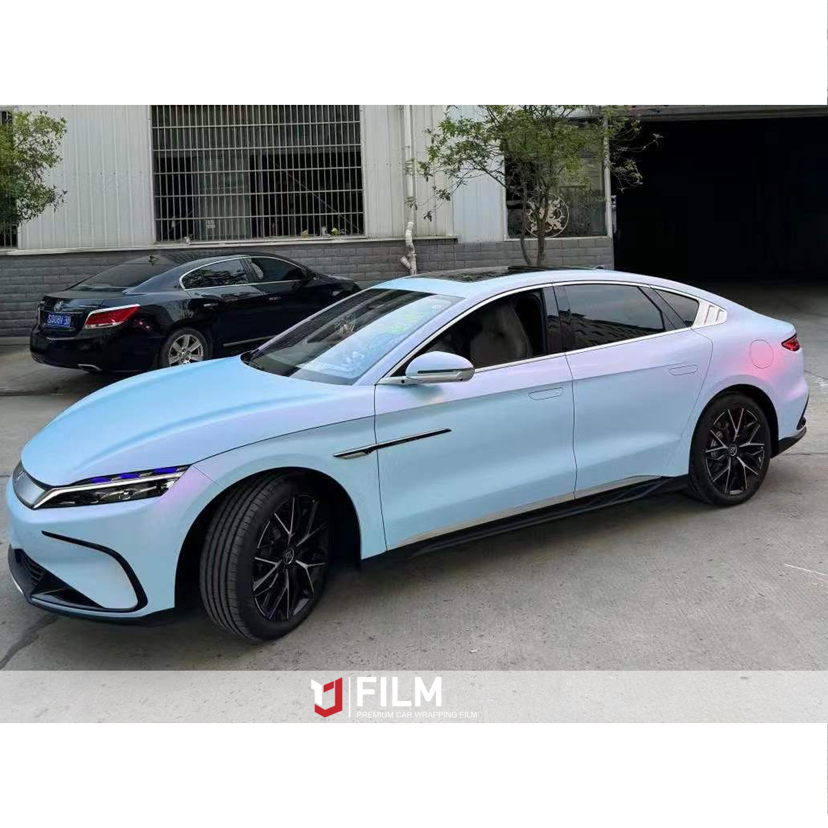 Порошок Синий Флит Розовый ПЭТ автомобильная пленка
