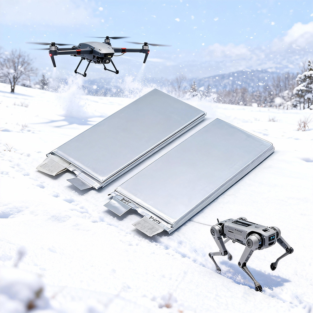 Сверхнизкотемпературный литий-ионный аккумулятор в чехле 3,8 В 31Ач при температуре -40°C