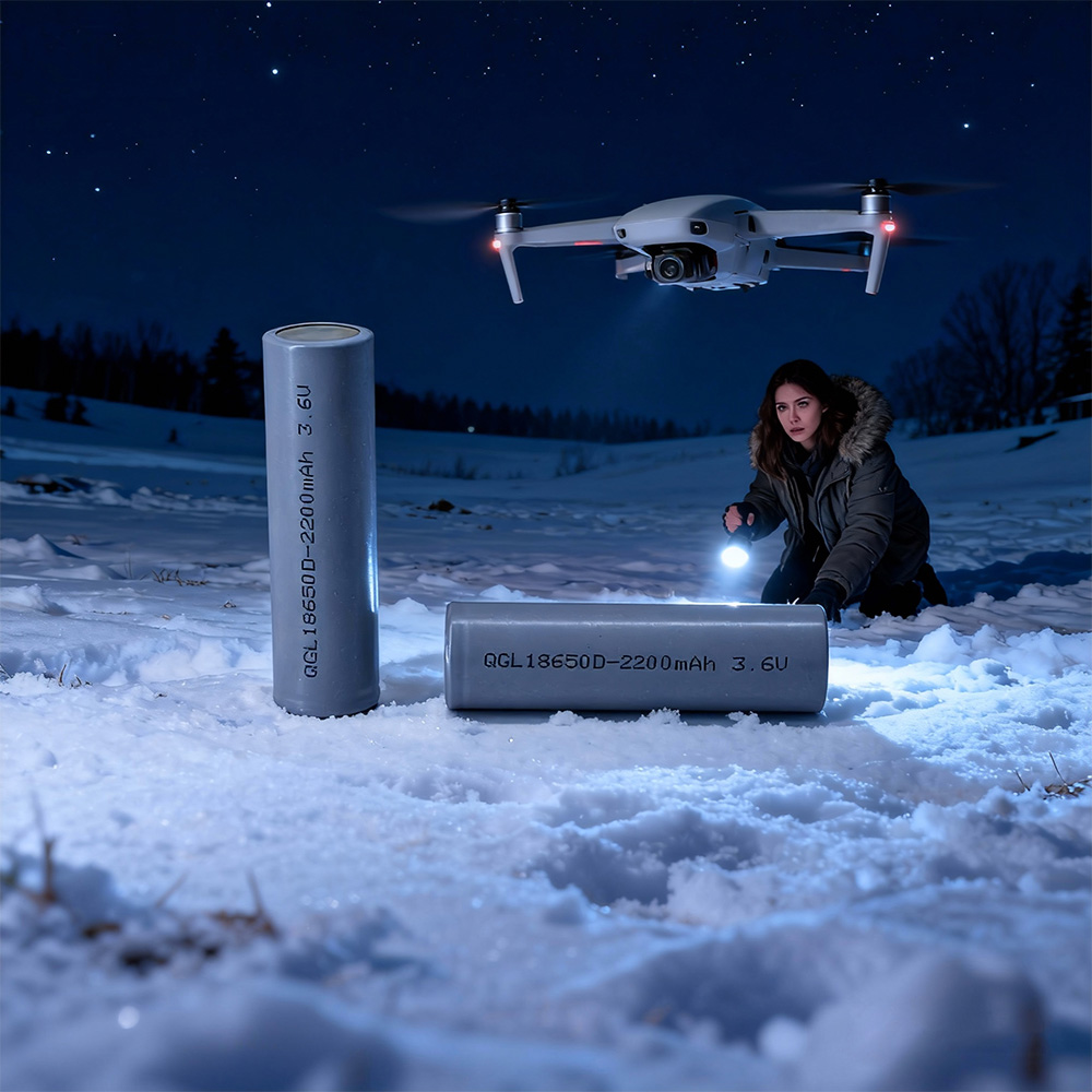 Цилиндрическая ультракриогенная литиевая батарея 18650 для БПЛА Evtol/Fxed-Wing/многороторного беспилотника