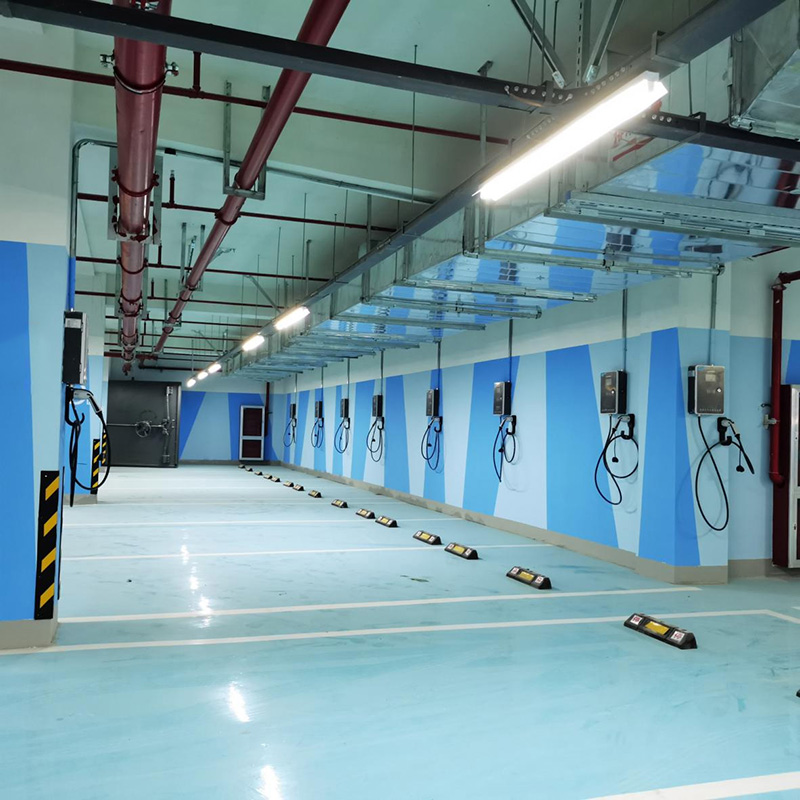 Зарядное устройство для электромобилей OEM с разъемом типа 2 С одним пистолетом, Настенное Зарядное устройство переменного тока мощностью 7 кВт