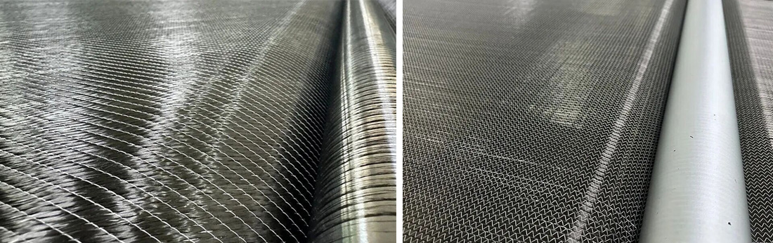 Многоосевая ткань из углеродного волокна