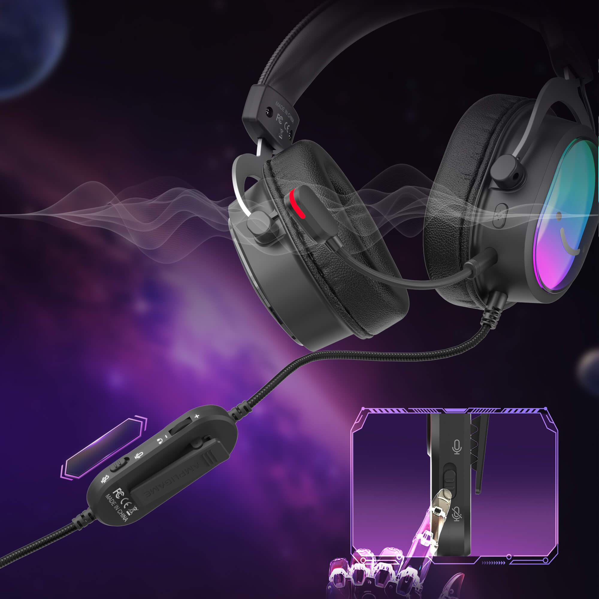 Multifunctional wired controller