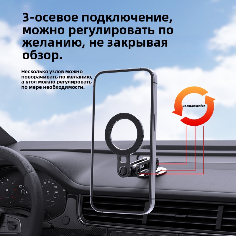 Короткий автомобильный держатель для мобильного телефона iPhone