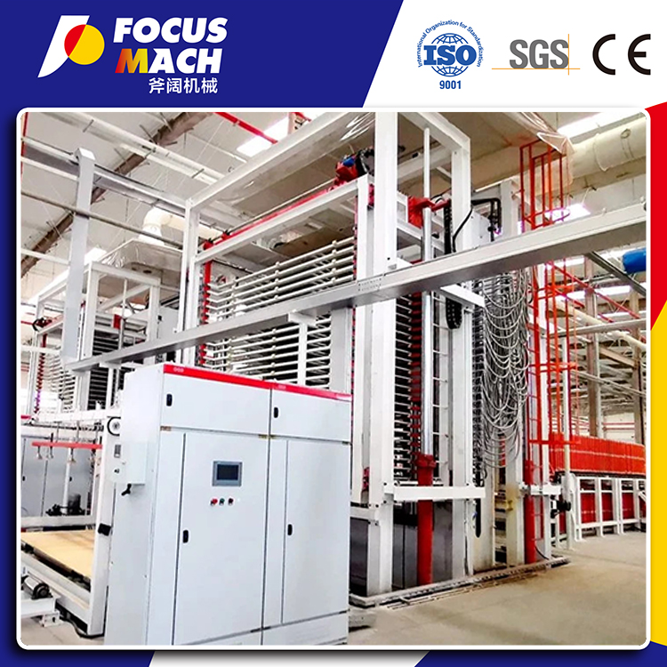 Пресс для изготовления опалубочной фанеры методом горячего прессования