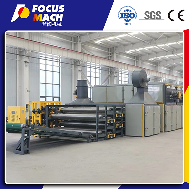 4-х уровневая сетчато-роликовая сушилка для шпона