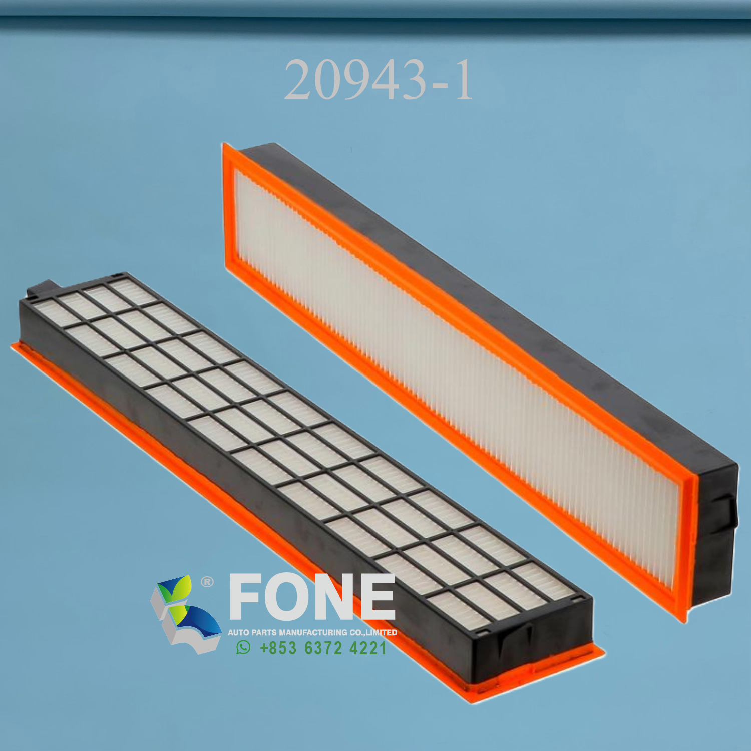 Фильтр для частиц 20943-1 ДЛЯ CLAAS