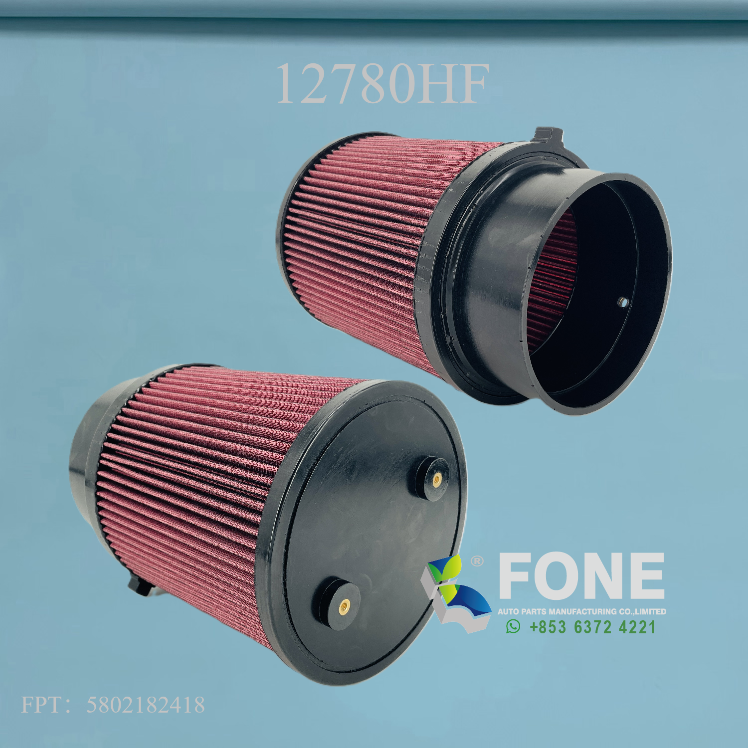 Элементы воздушных фильтров 12780HF ДЛЯ FPT