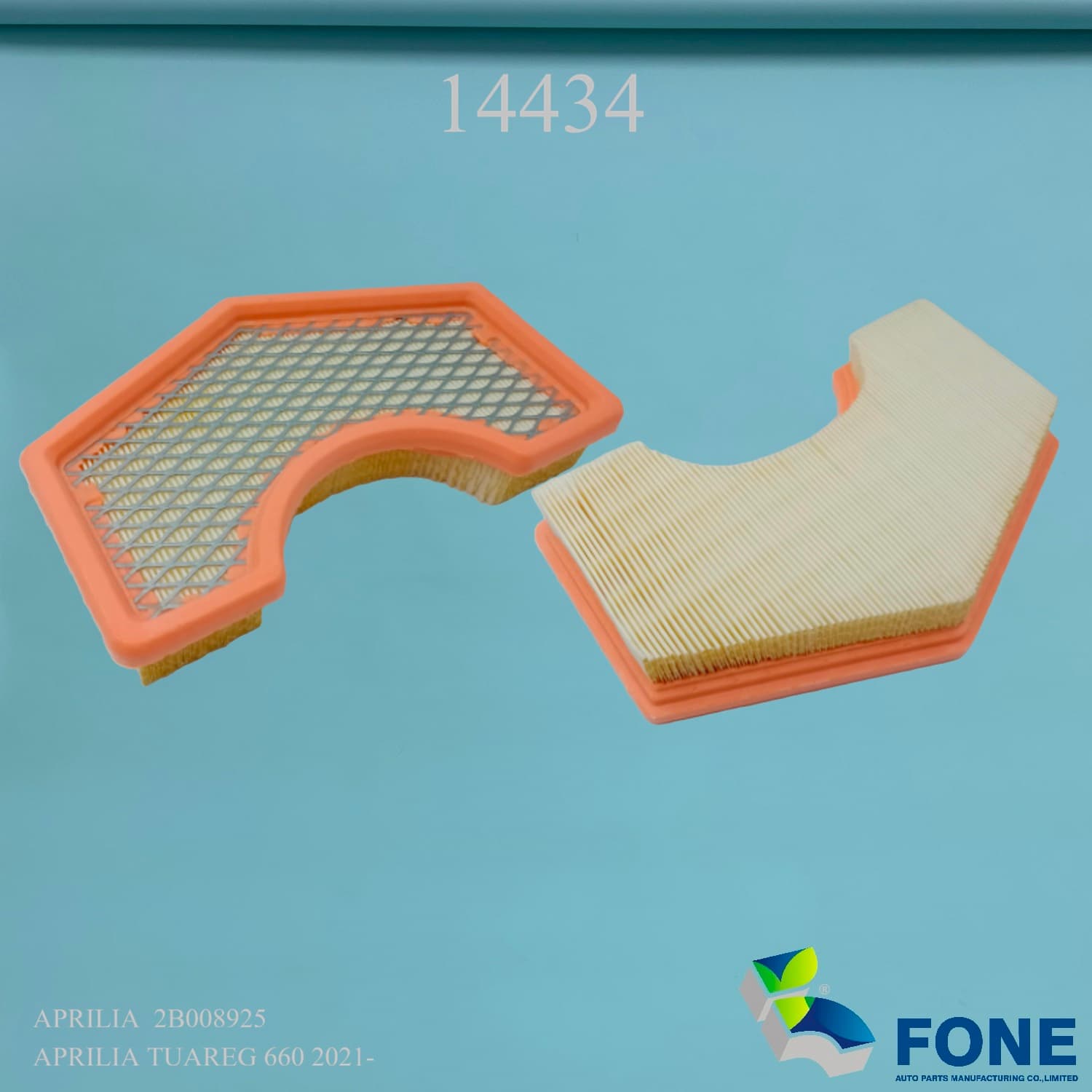 Элементы воздушных фильтров 14434 ДЛЯ APRILIA