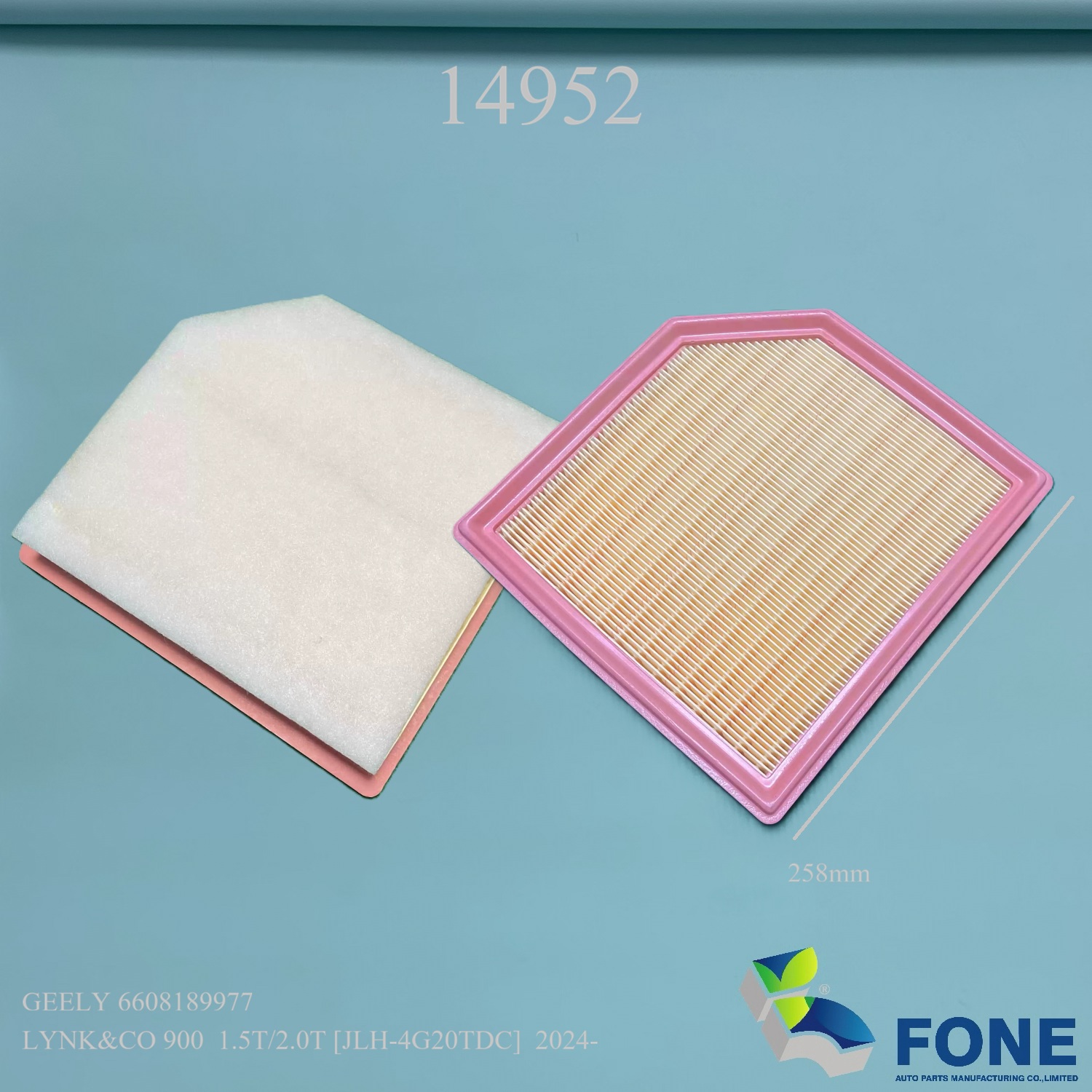 фильтров ДЛЯ GEELY