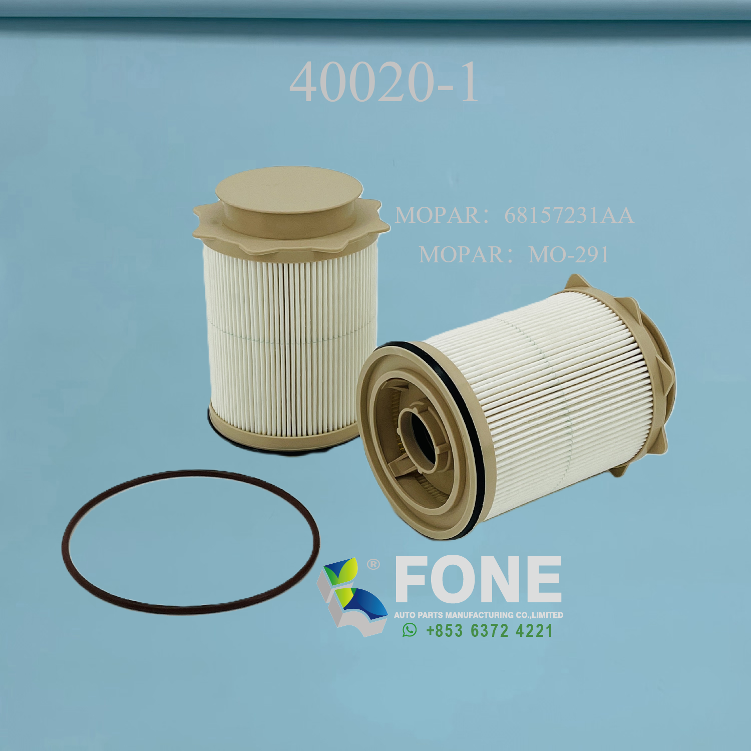 Элементы топливных фильтров 40020-1 ДЛЯ MOPAR