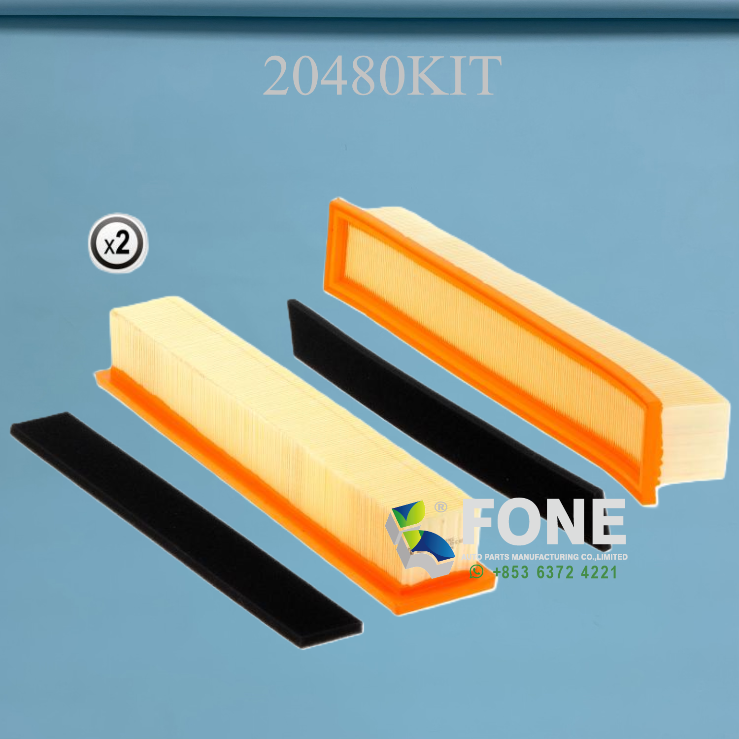 Фильтр для частиц 20480KIT ДЛЯ CLAAS