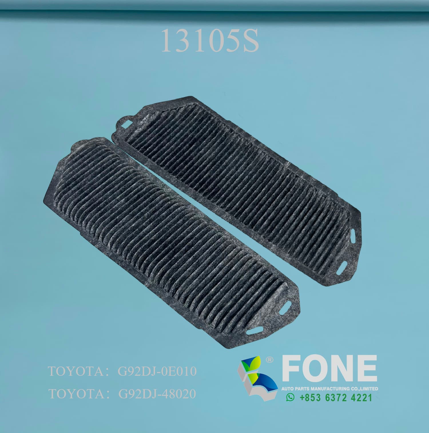 Воздушный фильтр высоковольтной батареи 13105S ДЛЯ TOYOTA