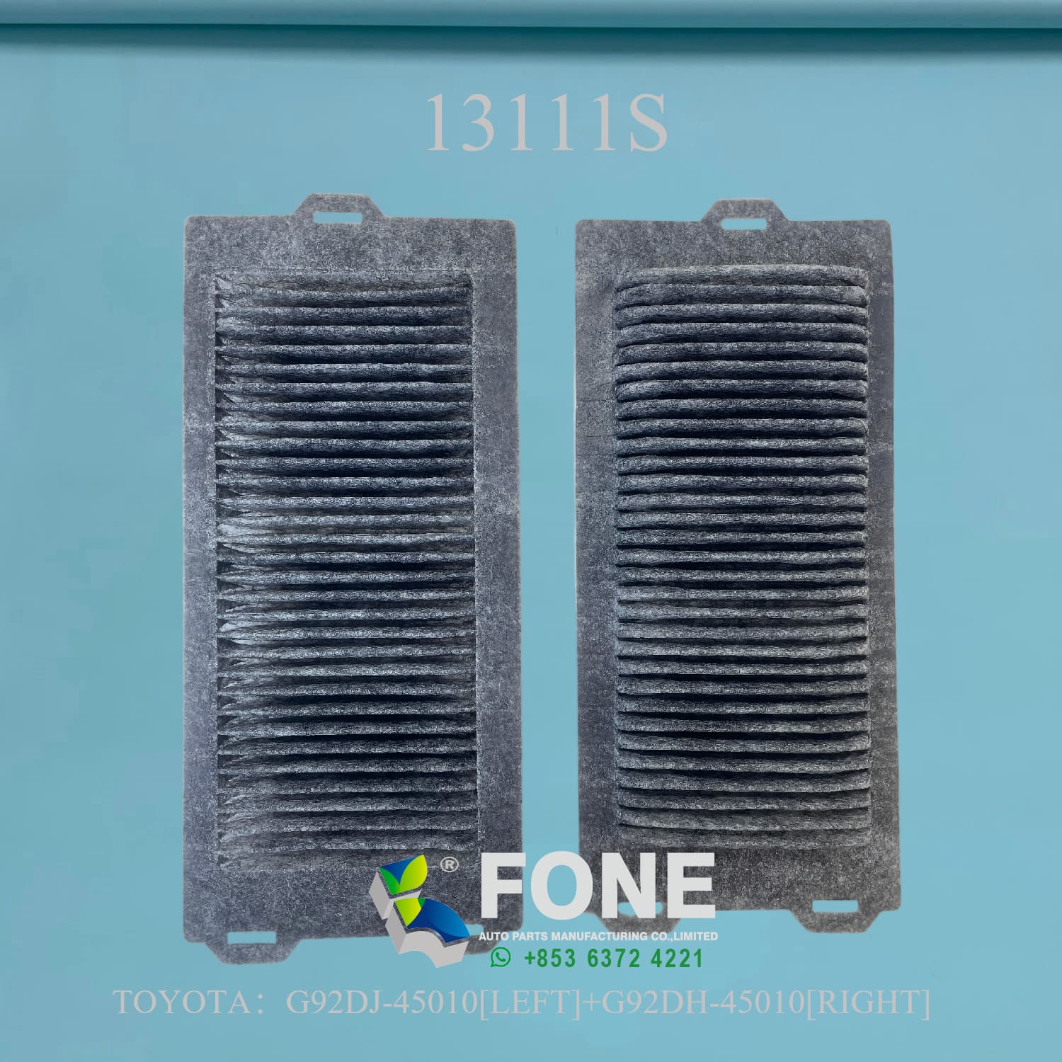 Воздушный фильтр высоковольтной батареи 13111S ДЛЯ TOYOTA