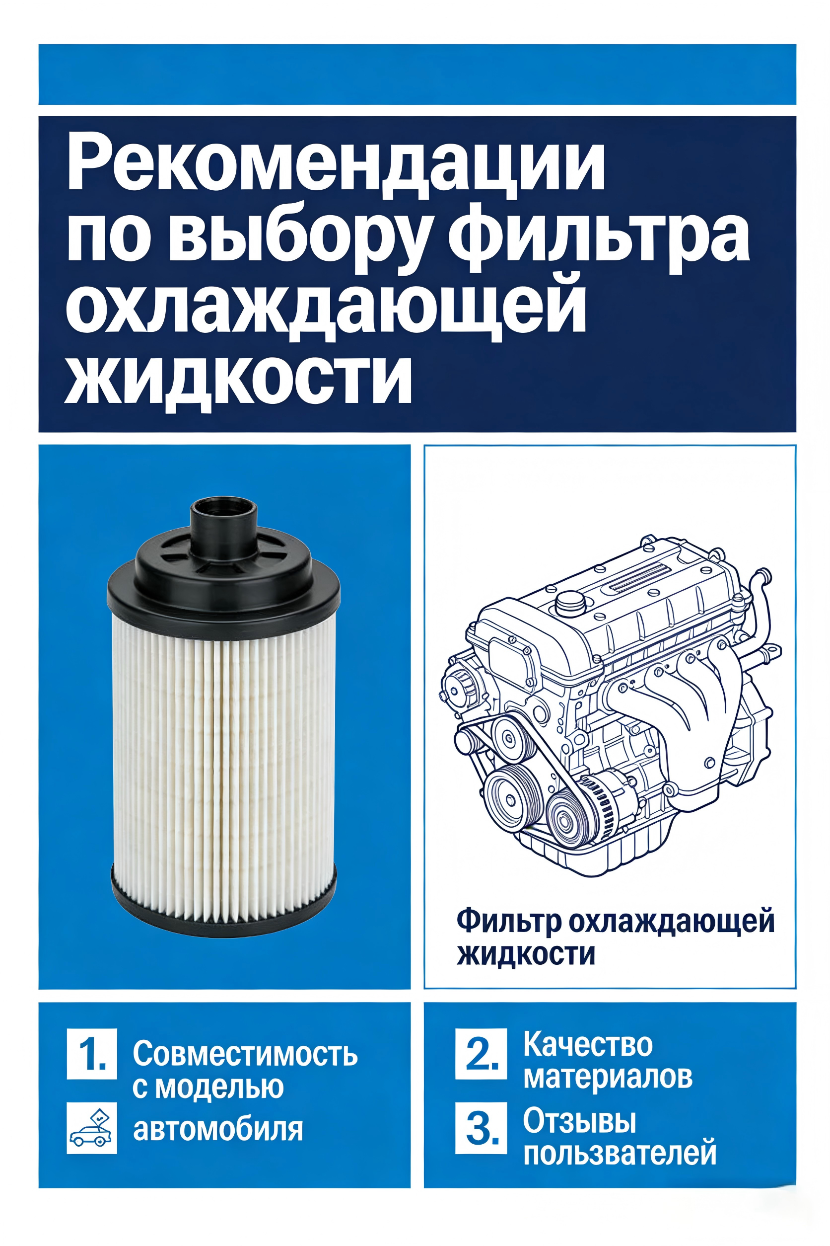 Как выбрать фильтр охлаждающей жидкости?