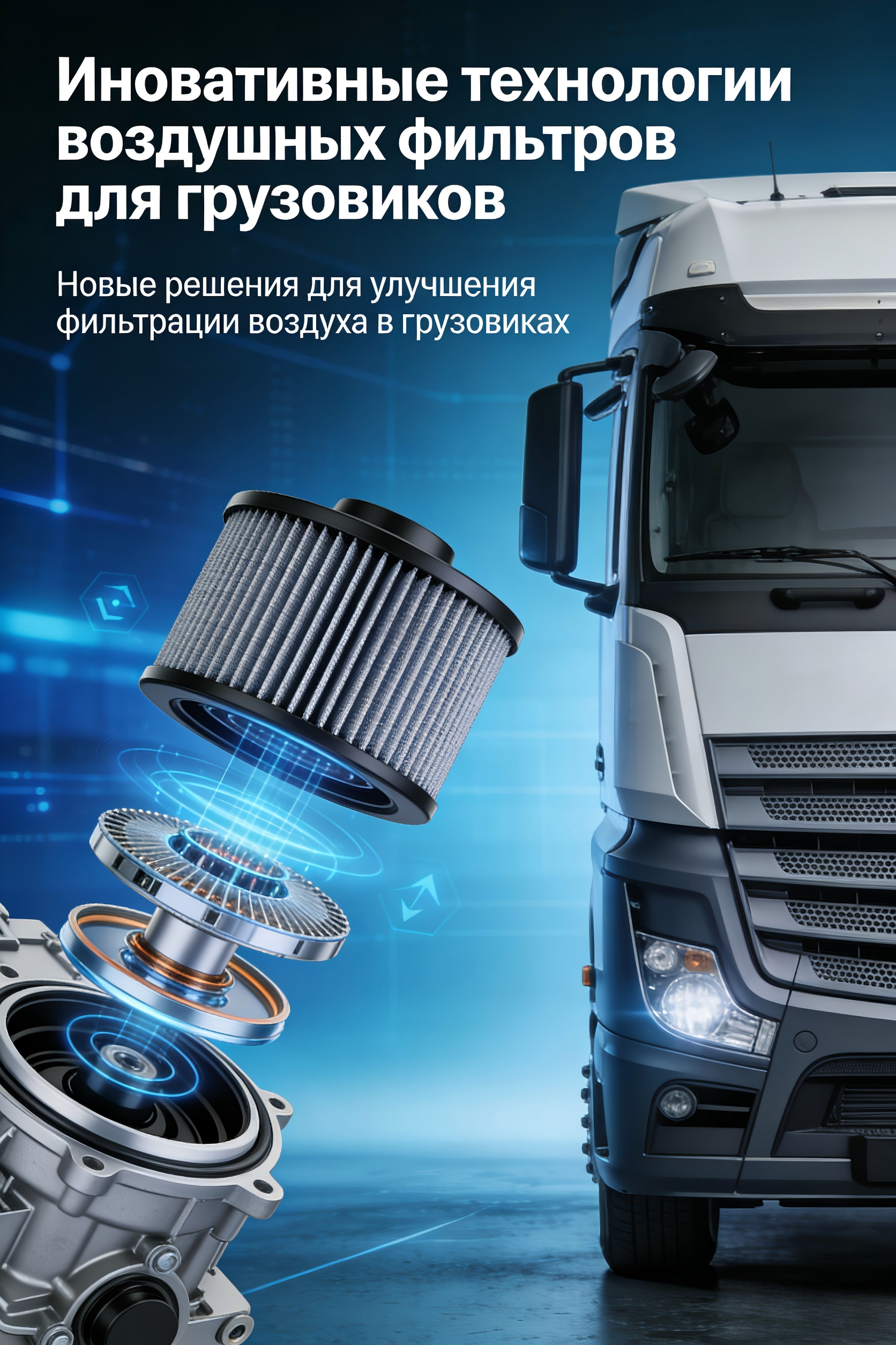 Как инновации влияют на фильтры воздуха грузовиков?