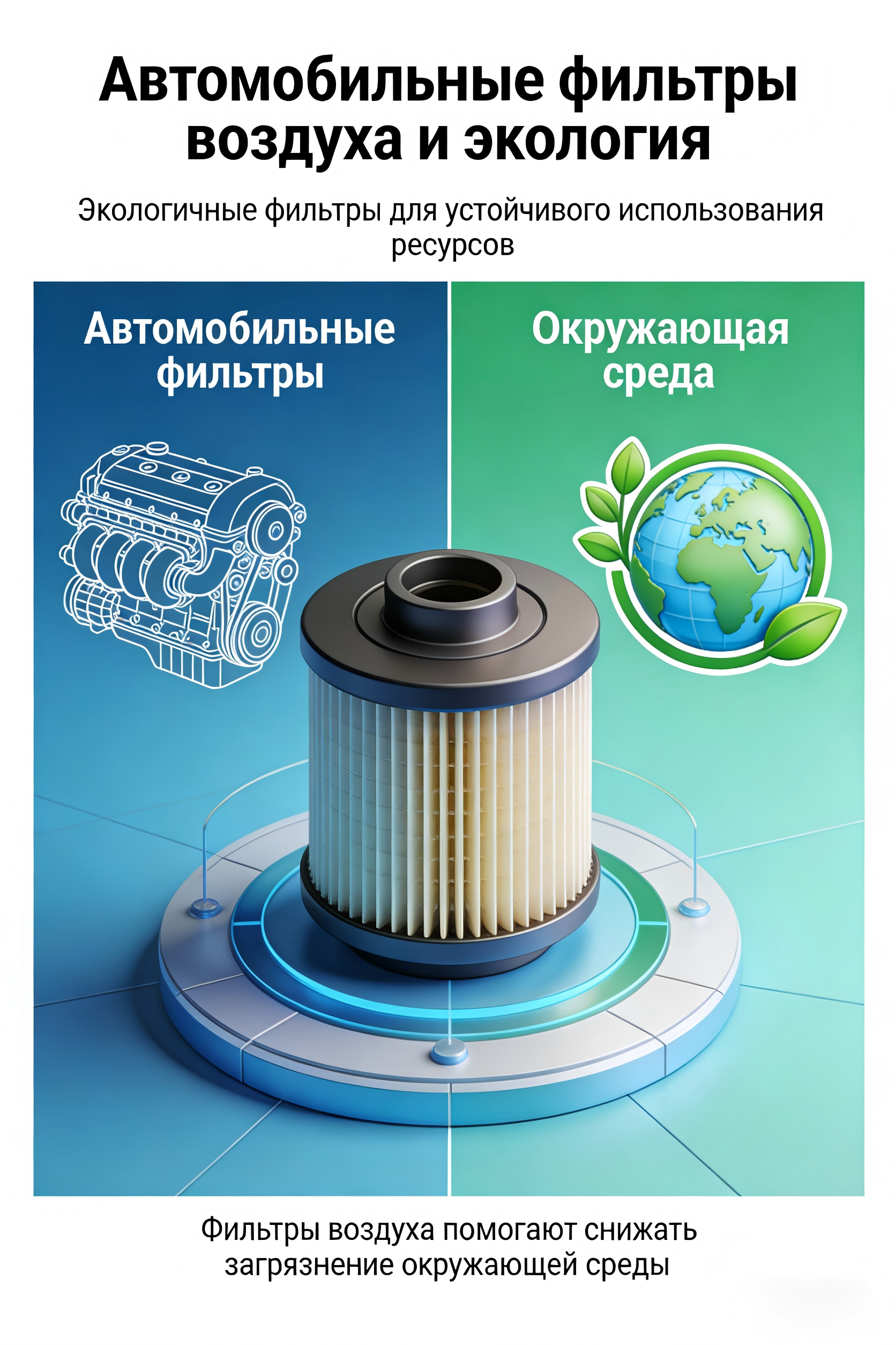 Какие фильтры воздуха лучше для экологии?