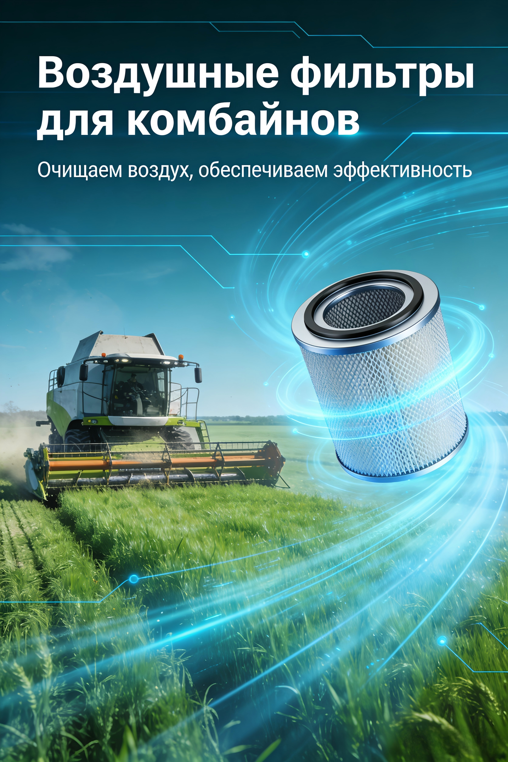 Как фильтры влияют на экологию комбайнов?