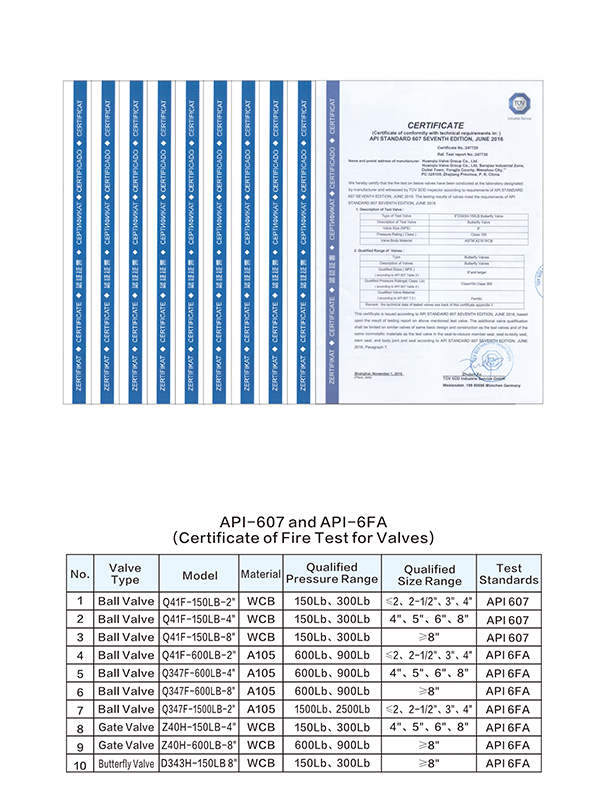 API-607 & API-6FA