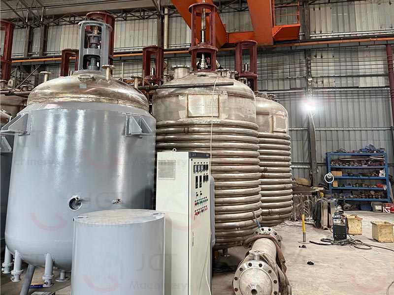 Внедрение линия по производству привитого клея | JCT Machinery
