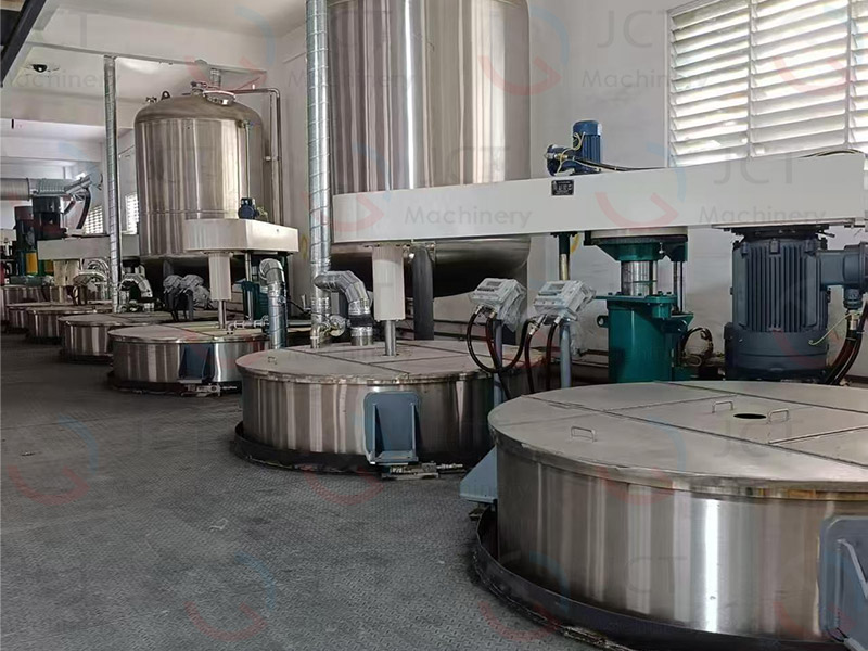 линия по производству красок