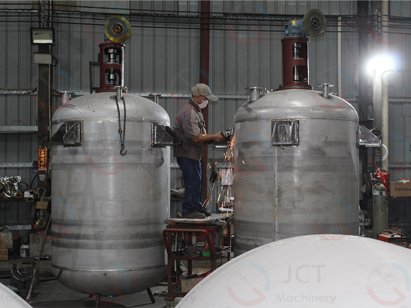 Проект линия по производству шпаклевочной массы “под ключ” | JCT Machinery