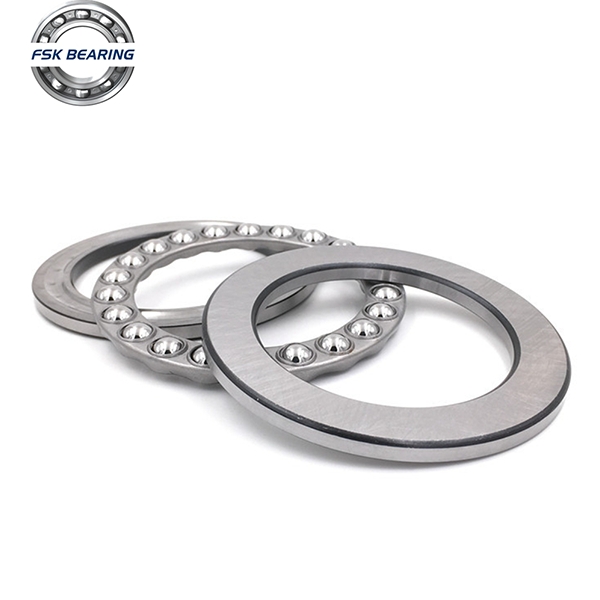 Однонаправленный 51105 81116M Thrust Ball Bearings 25x42x11mm Iron Cage Brass Cage