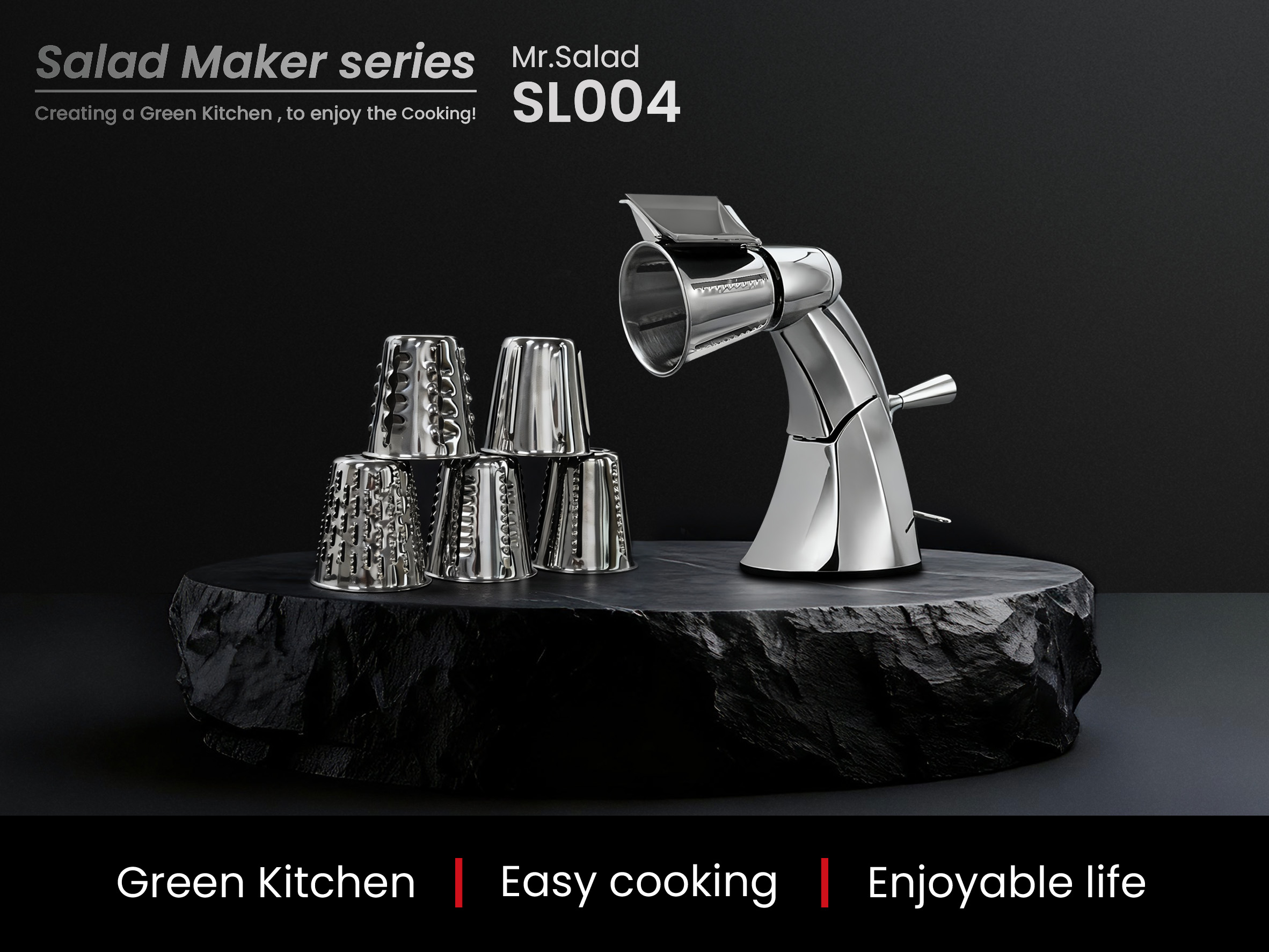 Мультислайсер для овощей (модель-SL004) Sunleaf: ваш кулинарный помощник!