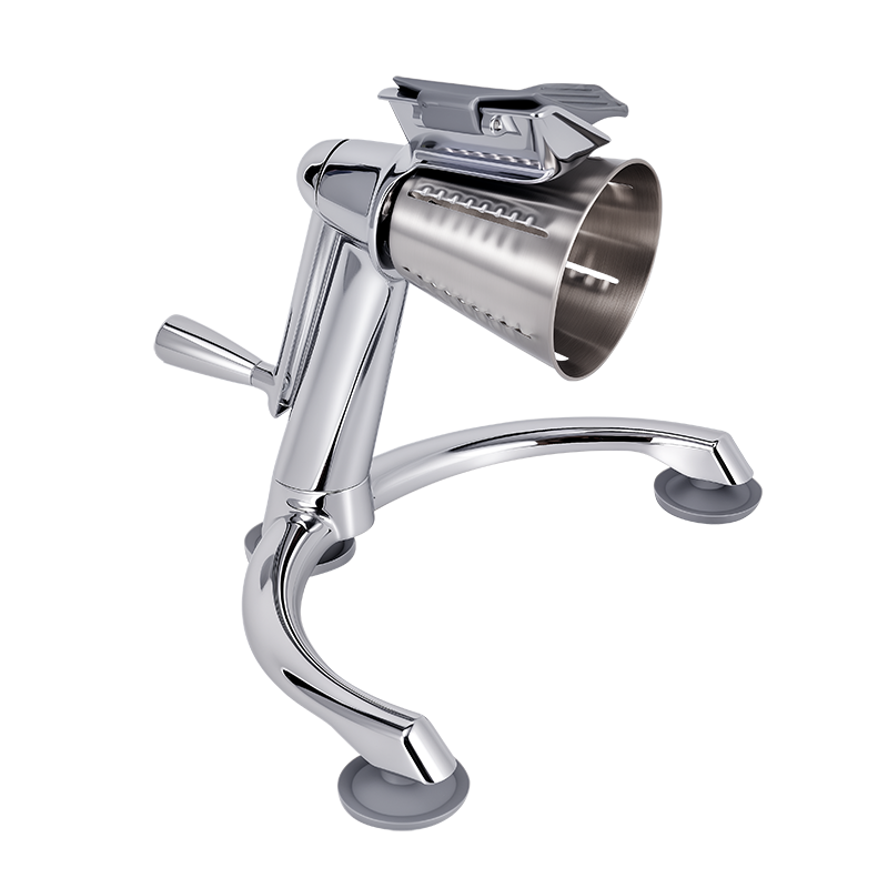 Овощерезка ручная механическая (модель-SL005), ручной привод, 5 насадок в комплекте