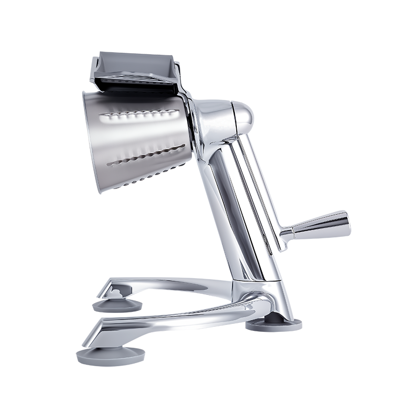 Овощерезка ручная механическая (модель-SL005), ручной привод, 5 насадок в комплекте