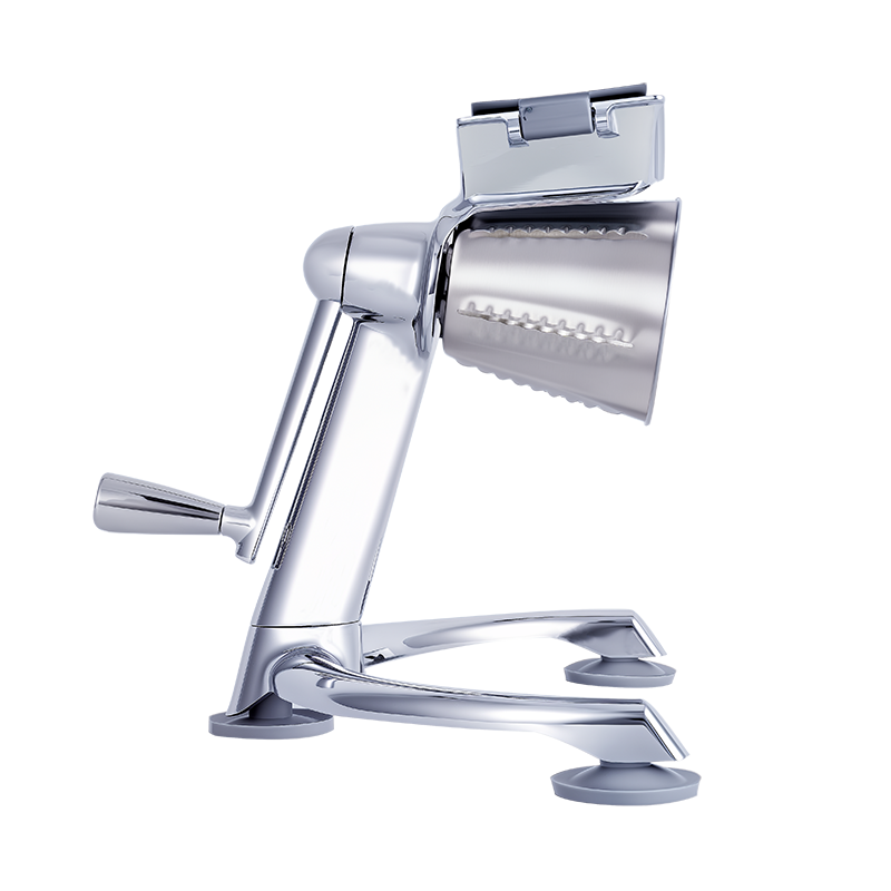 Овощерезка ручная механическая (модель-SL005), ручной привод, 5 насадок в комплекте