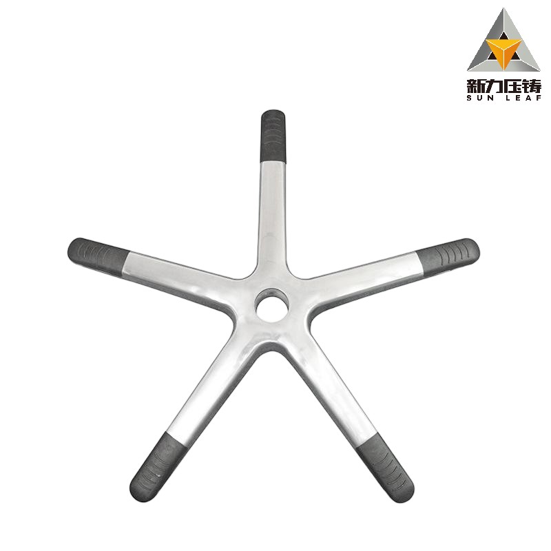 Алюминиевое пятилучевое основание — изготовление по чертежам заказчика (OEM)