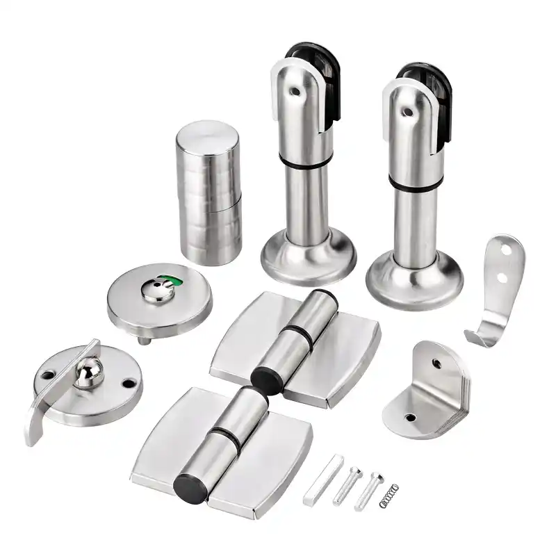 фурнитура для туалетных кабин/Комплект фурнитуры для сантехнических перегородок/JJ-0013