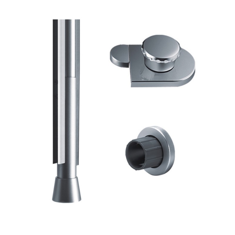 Металлическая фурнитура для туалетных кабин