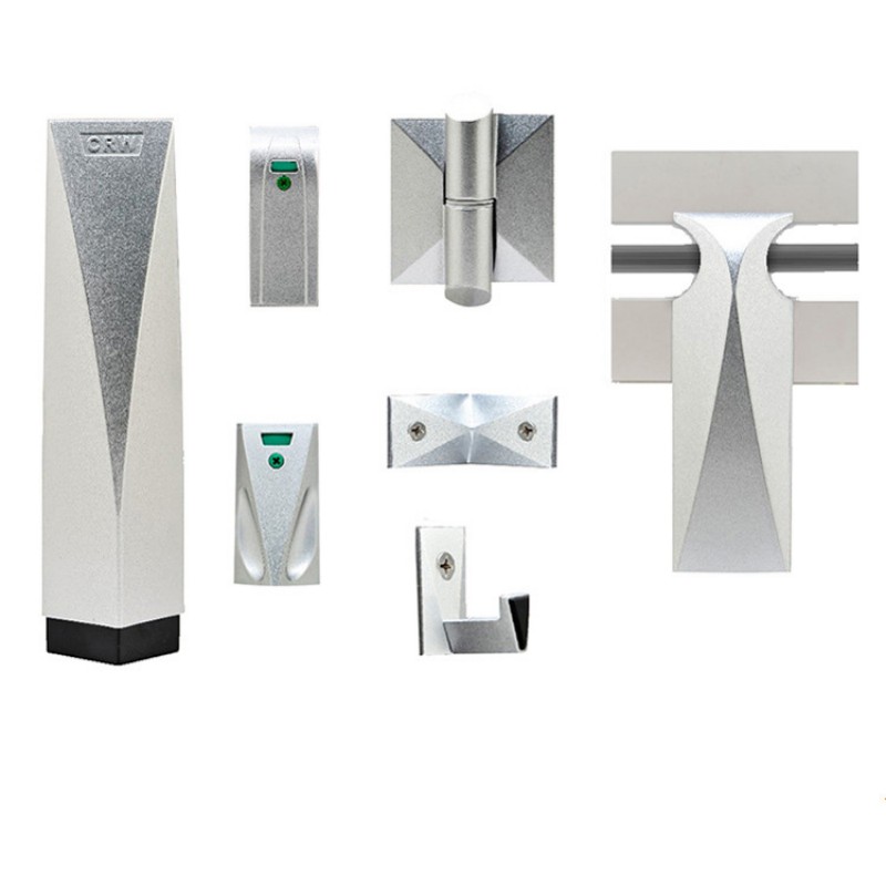 Металлическая фурнитура для туалетных кабин