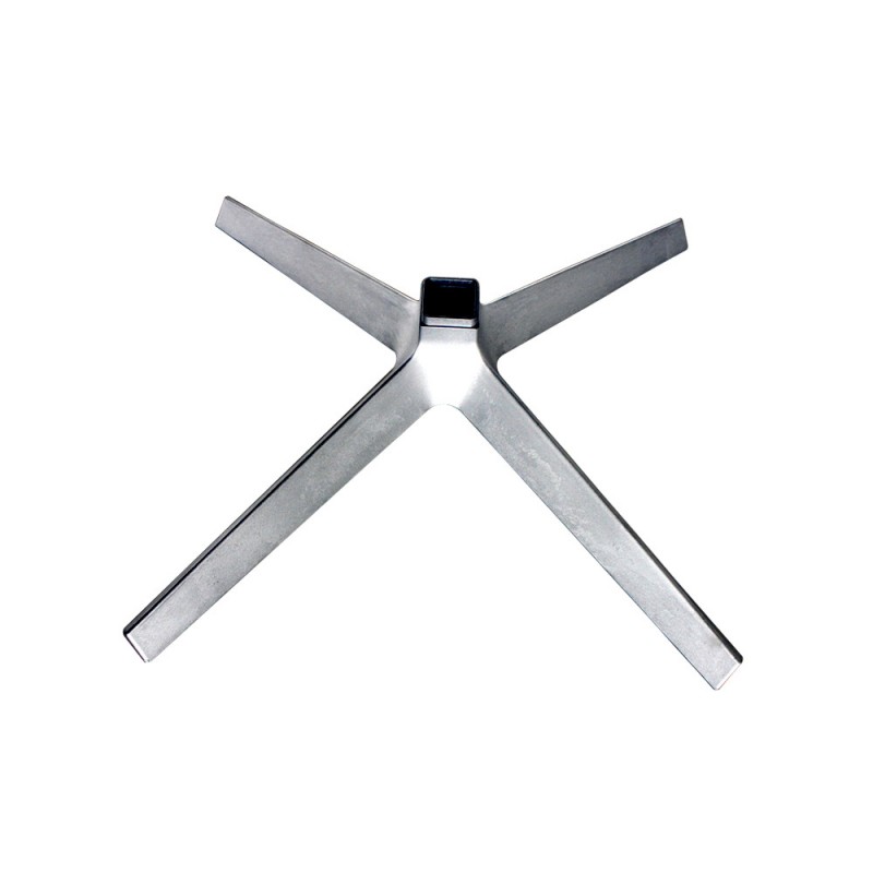 Крестовина полированный алюминий Ø 670 mm/Металлическая мебельная фурнитура/JJ-002