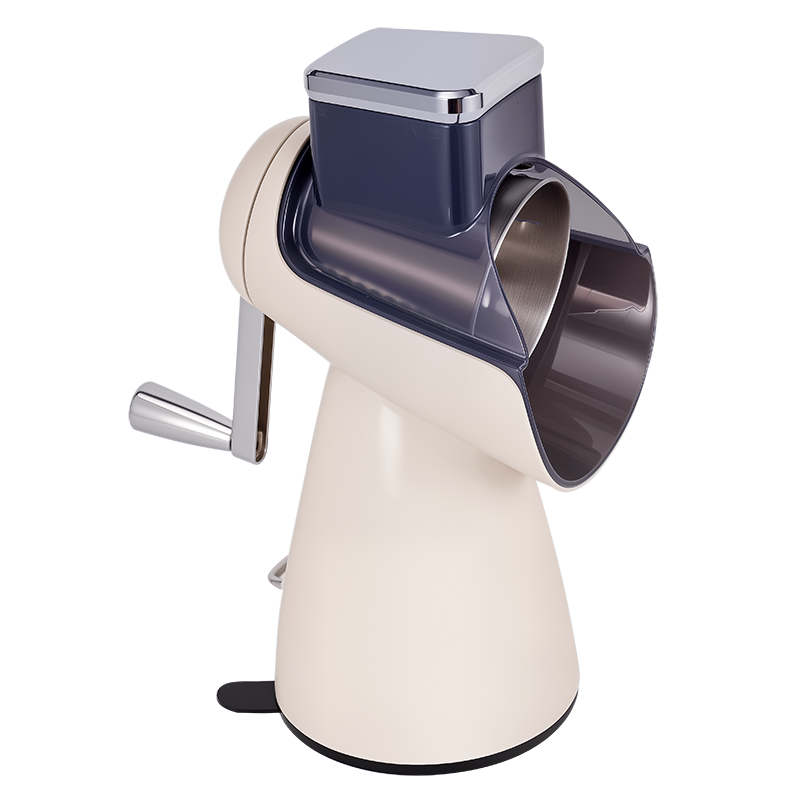 Овощерезка ручная механическая (модель-SL006), ручной привод, 5 насадок в комплекте