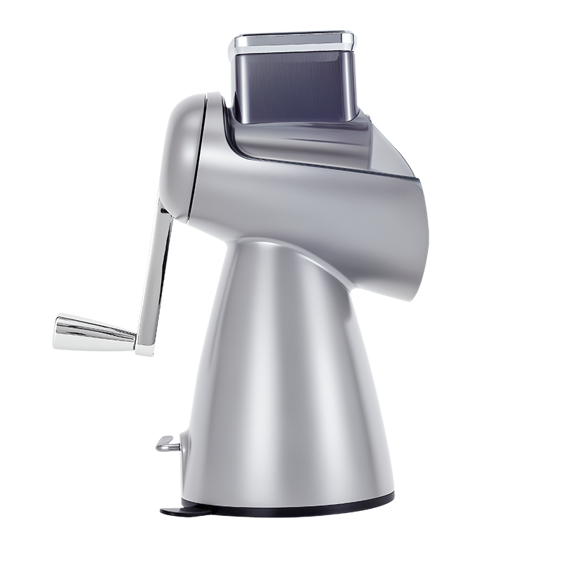 Овощерезка ручная механическая (модель-SL006), ручной привод, 5 насадок в комплекте