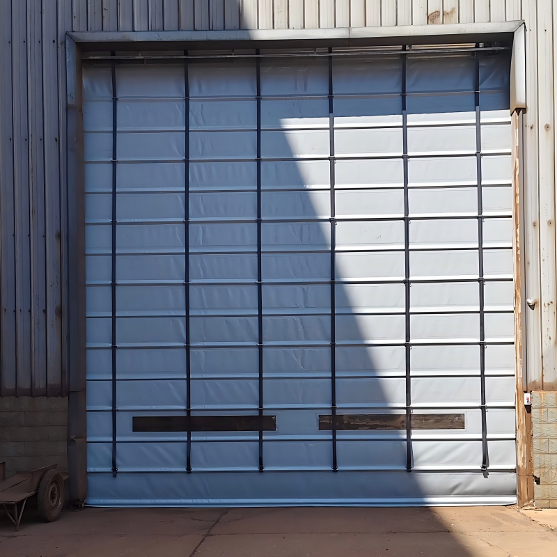 Успешная установка скоростных раздвижных ворот Jinan Juguang Fengtian, высокое качество обслуживания в очередной раз подтверждено.