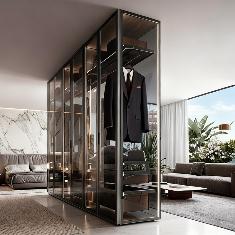 RM стеклянный шкаф — R-G01