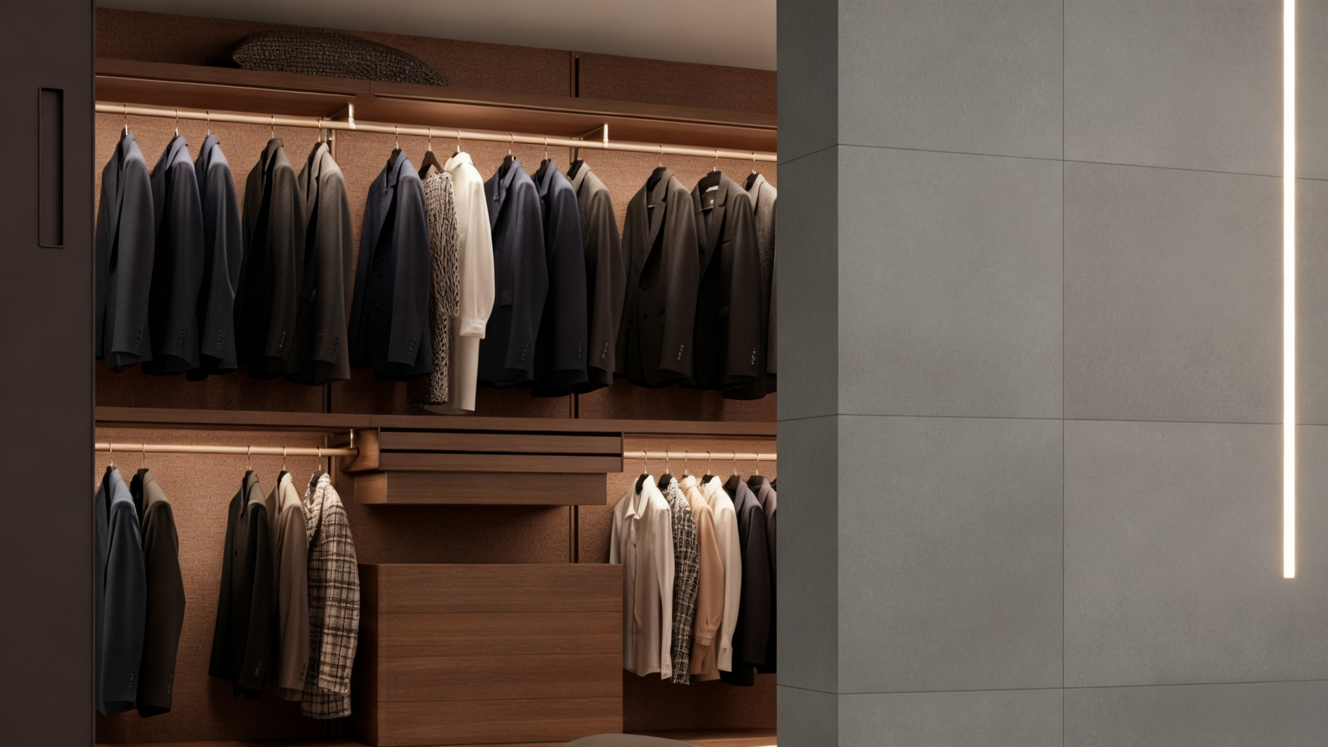 Подвесной шкаф для одежды — R-Q05