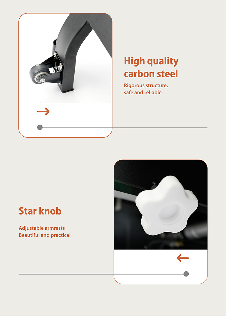 Надежная стальная конструкция кресла для инфузий, регулируемые подлокотники, удобное управление