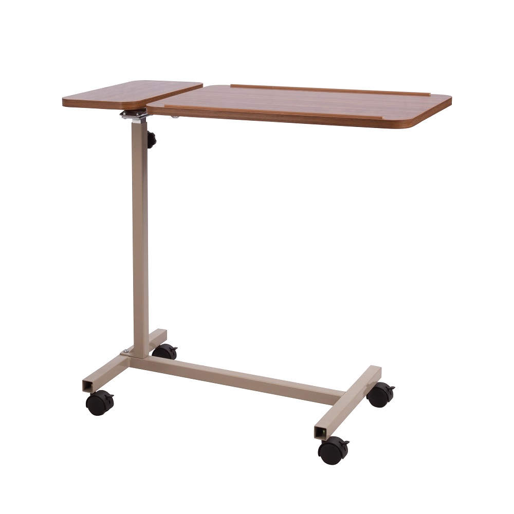 Медицинский надкроватный столик на колёсах DP560