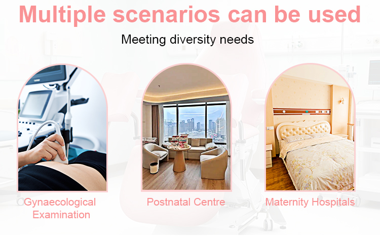 Применение кресла KFM-FJY407 — гинекология, родильные дома, послеродовые центры
