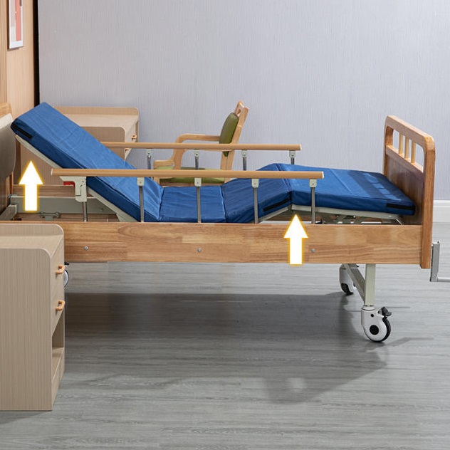 Функциональная двухкривошипная кровать для ухода SC103