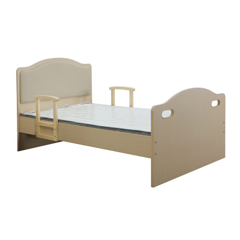 Адаптированная кровать для пожилых SC101 с поручнями и мягким изголовьем