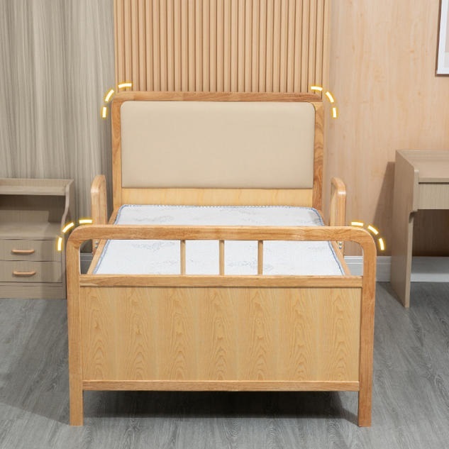 SC102 Деревянная кровать для ухода за пожилыми