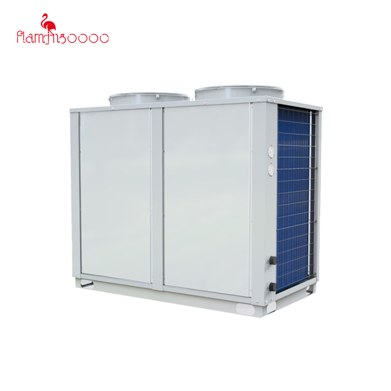 R410a EVI 230KW Воздушно-водяной коммерческий тепловой насос Flamingo FLM-AH-060HKD410 Отопление Охлаждение