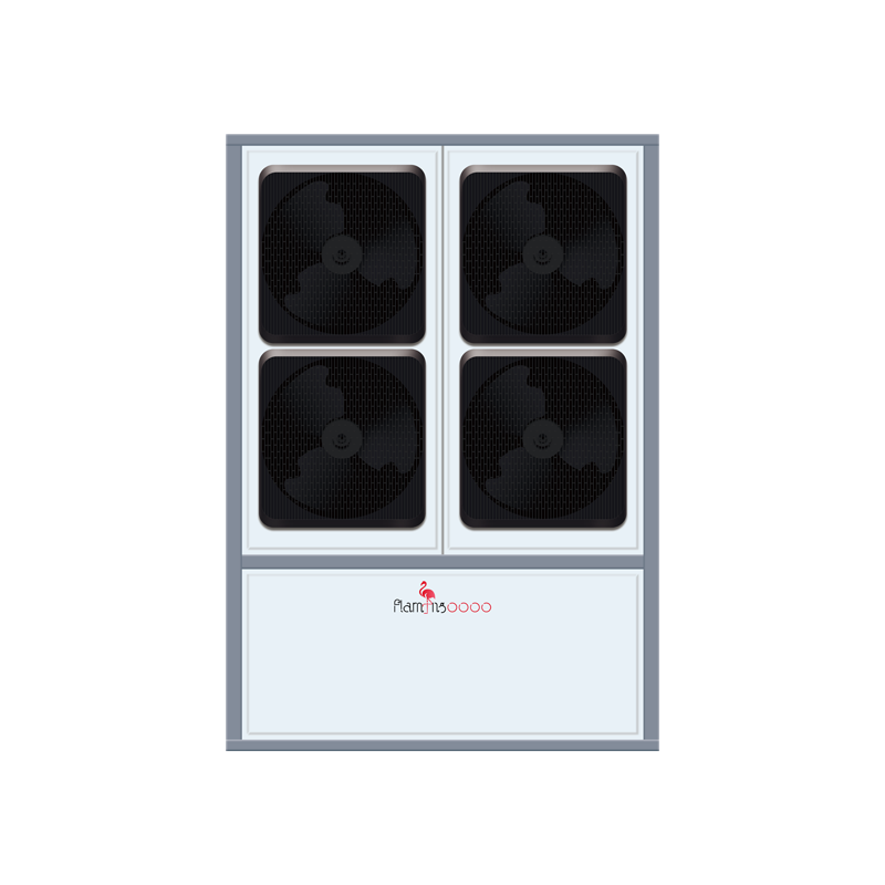 Тепловой насос Side-Blow R32 Air-Two 45 кВт с четырьмя вентиляторами, функцией PV, инвертором, для коммерческого использования